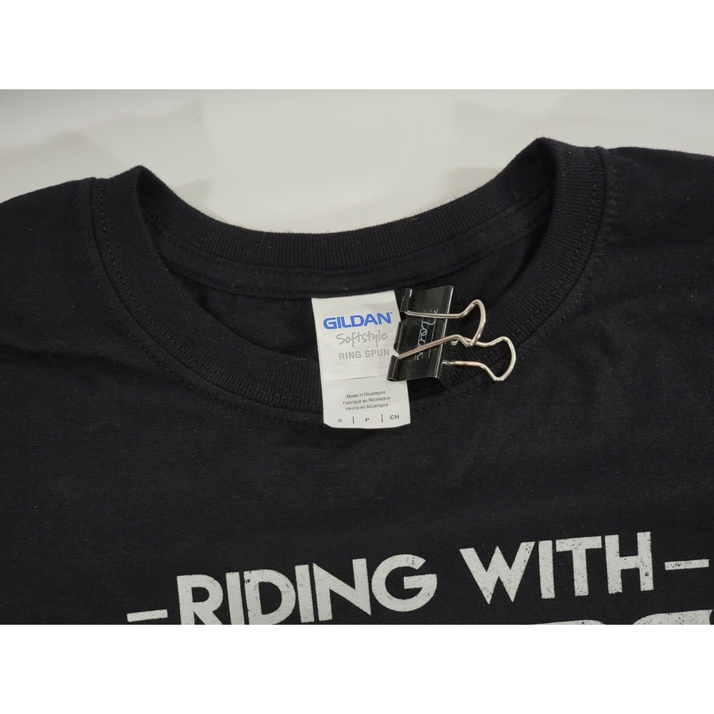 Riding with Killers "Get in" Retro Style Black‎ T Shirt New Official Band Merch - Picture 3 of 5